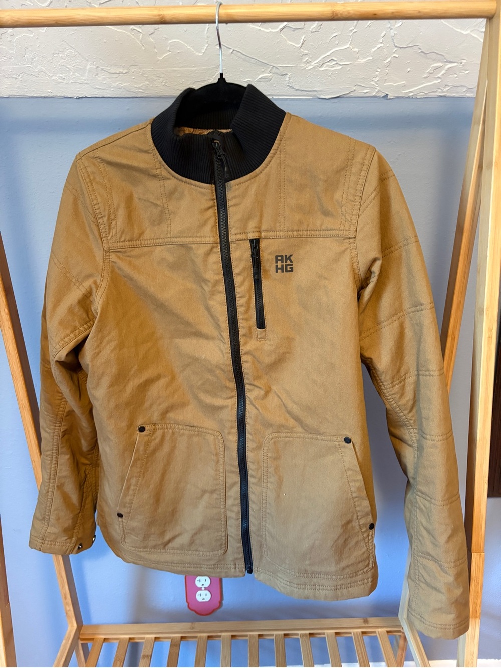 Alaskan Hardgear by Duluth Trading Co Tan Workwear Utility Jacket
